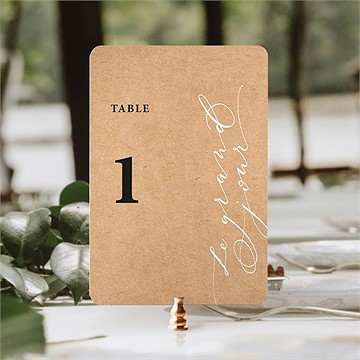 Numéro de table mariage photomaton - Mise en situation