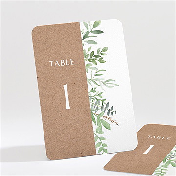 Numéro de table mariage love power