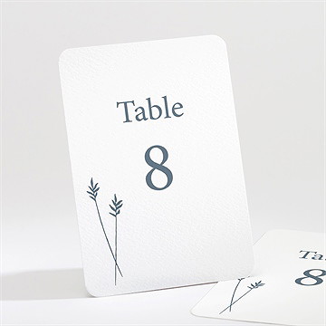 Numéro de table mariage esquisse