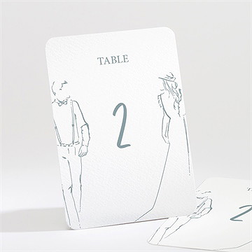 Numéro de table mariage so let love grow