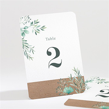 Numéro de table mariage let love grow !