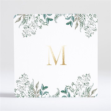 Faire-part naissance sur son couffin dorure