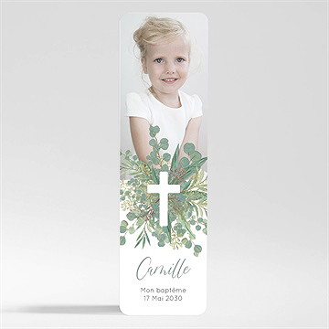 Faire-part de baptême grâce magnet