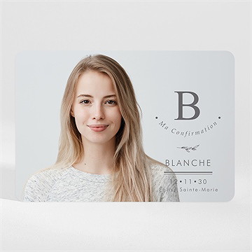 Faire-part confirmation spontané