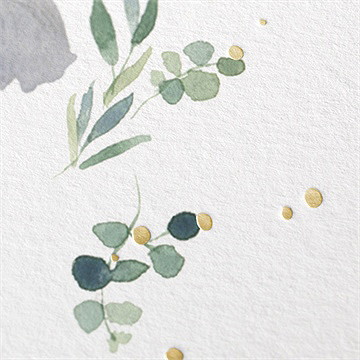 Faire-part naissance koala dorure - Détail du faire-part