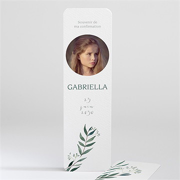 Signet confirmation a l'ombre de l'olivier