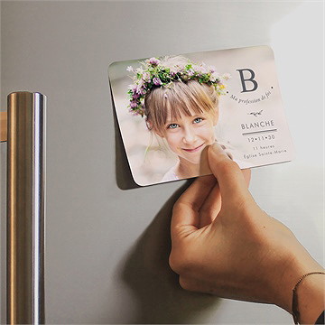 Faire-part profession de foi ma profession - Mise en situation