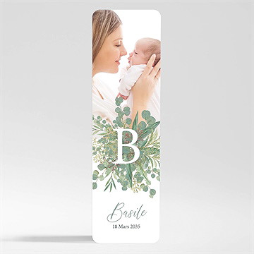 Faire-part naissance nouvelle printanière magnet