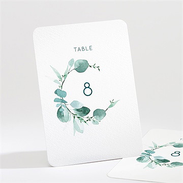 Numéro de table mariage grande esquisse