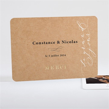 Carte dorure - paysage