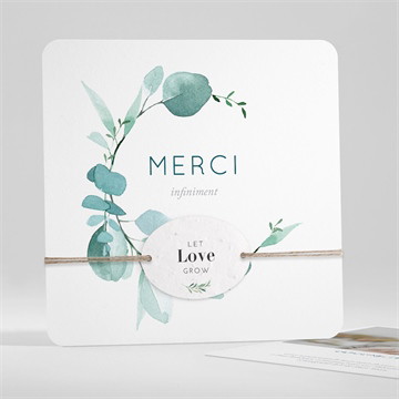 Carte recto-verso - carré