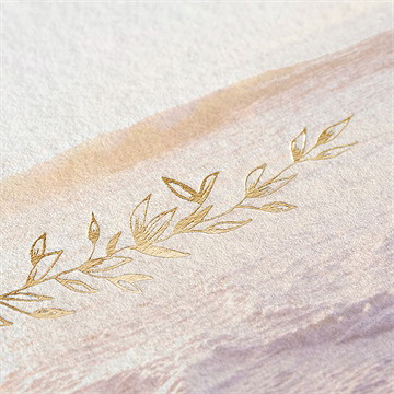 Remerciement décès au revoir - Détail du carte