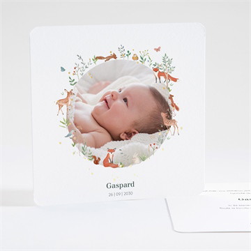 Carte dorure - carré