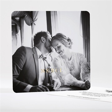 Carte dorure - carré