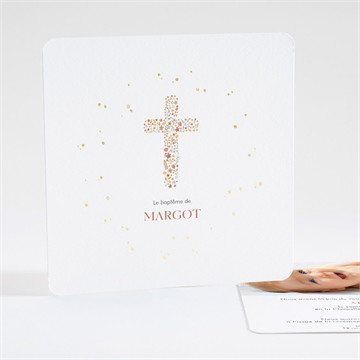 Carte dorure - carré