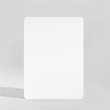 Carte de voeux vierge100% crea carte portrait - Dos de la carte