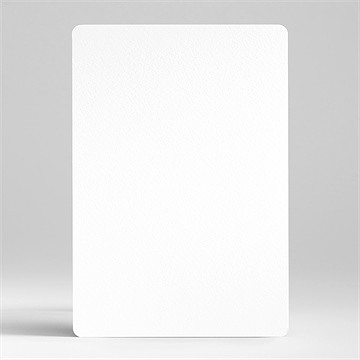 Carte de voeux voeux 100% à créer portrait - Dos de la carte