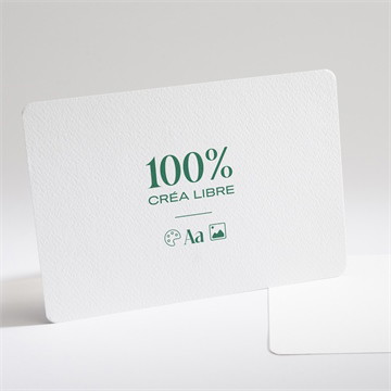 Carte recto-verso - paysage 