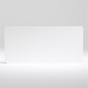 Carte de voeux voeux 100% à créer allongé - Dos de la carte