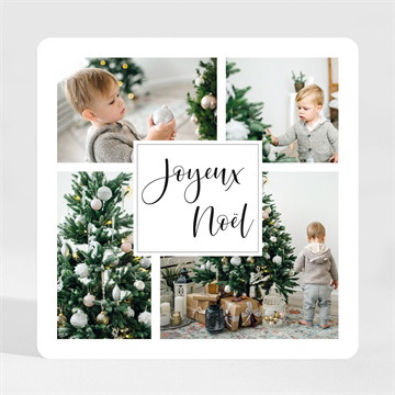 Carte de voeux profusion sentimentale magnet