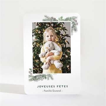 Carte de voeux dans la joie recto