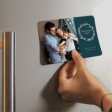 Carte de voeux mystérieux songe - Mise en situation