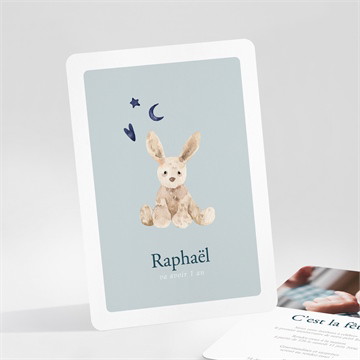 Invitation anniversaire lapin