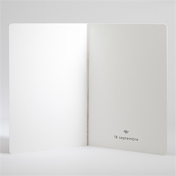 Livret de messe baptême bébé nounours - Intérieur du livret