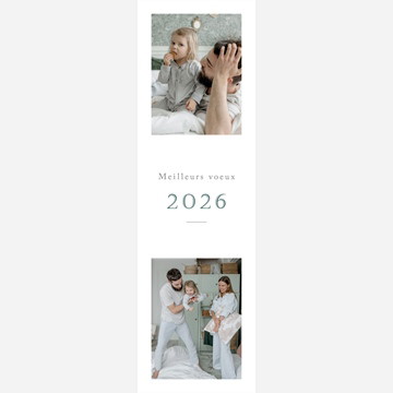 Carte de voeux meilleurs voeux ! magnet