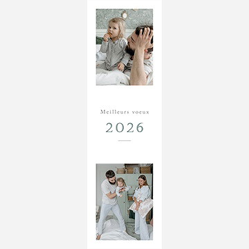 Carte de voeux meilleurs voeux ! magnet