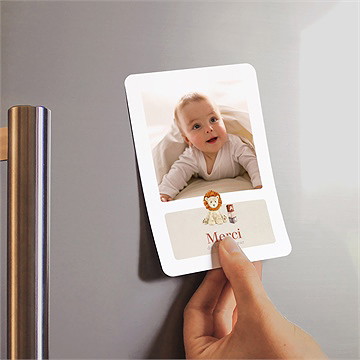 Remerciement naissance mon petit lion - Mise en situation