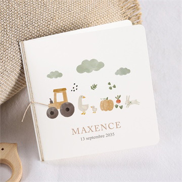 Faire-part naissance dans la ferme