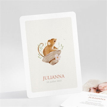 Carte recto-verso - portrait