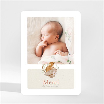 Remerciement naissance ma petite souris