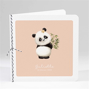 Faire-part naissance mon panda