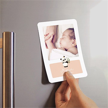 Remerciement naissance mon panda - Mise en situation