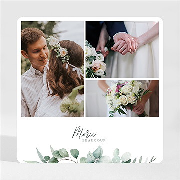 Remerciement mariage lyrisme magnet - Mise en situation