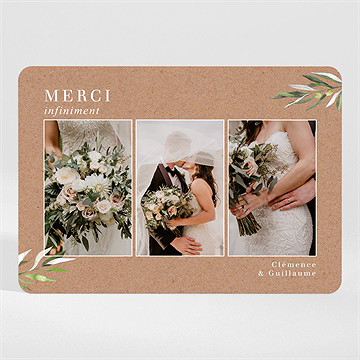 Remerciement mariage provençal magnet