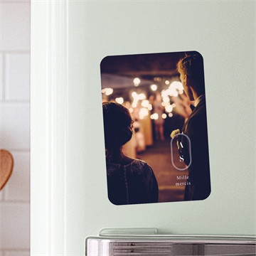 Carte magnet - portrait