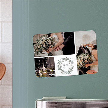 Remerciement mariage c'est noël !