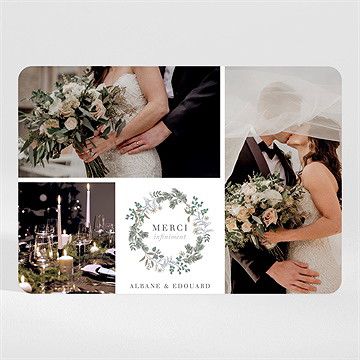 Remerciement mariage c'est noël ! - Mise en situation