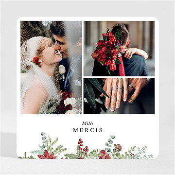 Remerciement mariage douce subtilité - Mise en situation