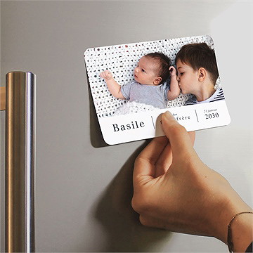 Faire-part naissance joli frère - Mise en situation