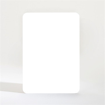 Carte de voeux professionnel magnet portrait - Mise en situation