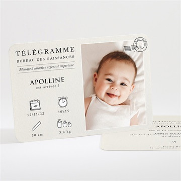 Carte recto-verso - paysage 