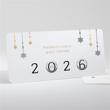 Carte de voeux à gratter