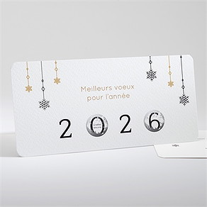 Carte de voeux à gratter