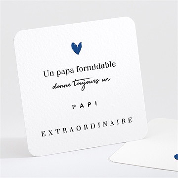 Carte annonce grossesse bientôt papi - Vue sans bracelet