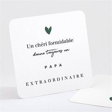 Carte annonce grossesse bientôt papa - Vue sans bracelet