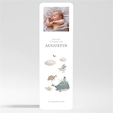 Signet baptême farandole marine magnet